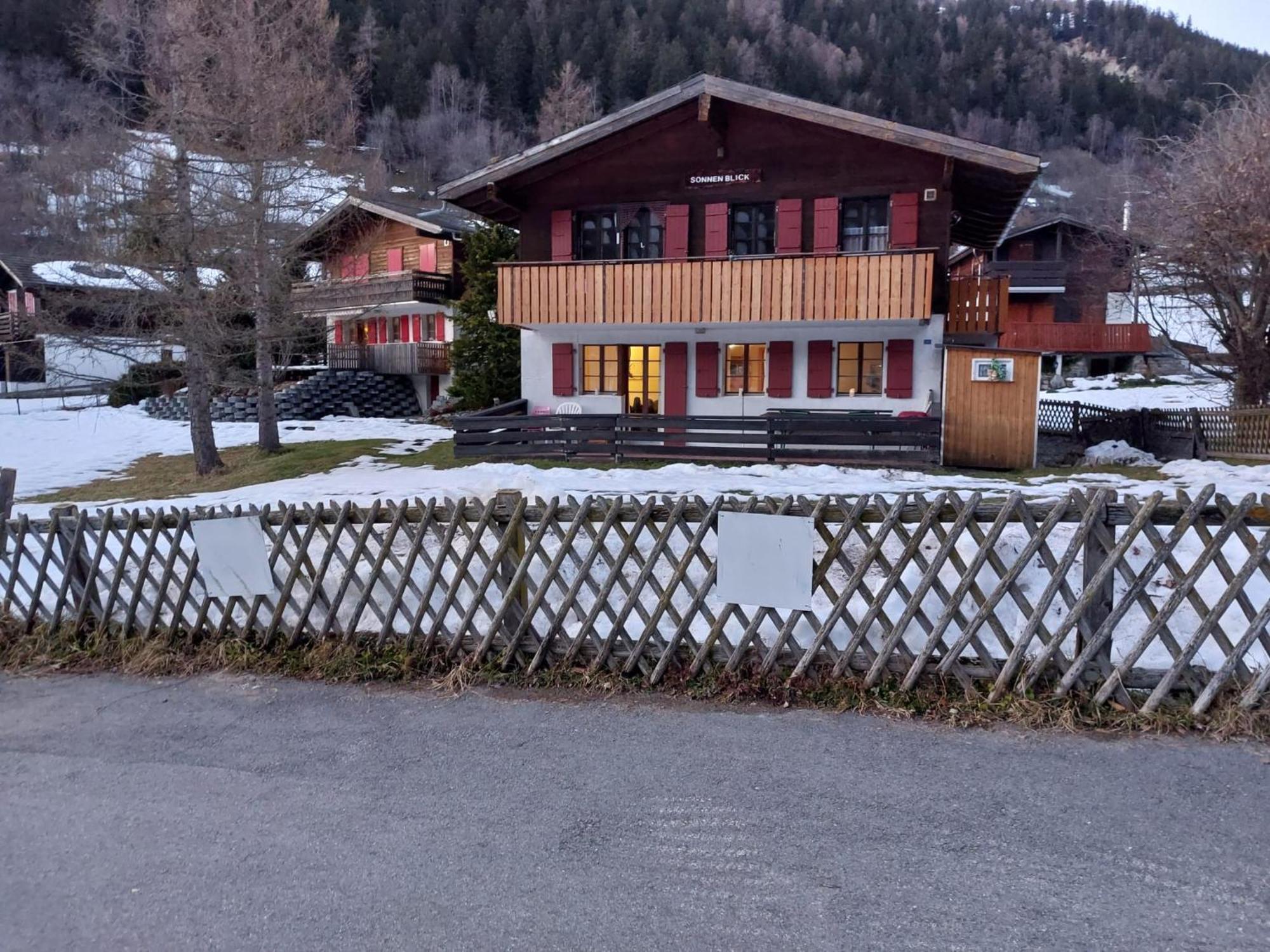 Chalet Sonnenblick Fiesch Eksteriør billede